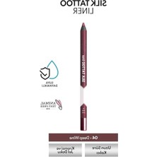 Aesco Suya Dayanıklı Ipeksi Jel Göz Kalemi - 04 Deep Wine