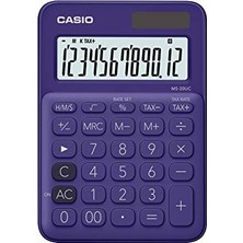 Get Store MS-20UC-PL-N-DC  Mini Masa Hesap Makinesi, Mor