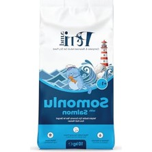 Aesco 10 kg Somonlu Kuru Kedi Maması, Besleyici ve Sağlıklı Seçim
