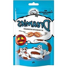 Aesco 6 x 60 gr Somonlu Dreamies Kedisi Atıştırmalık Paketi