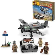 Aesco LEGO Indiana Jones Avcı Uçağı, 8 Yaş ve Üzeri Için Yaratıcı Oyun Seti