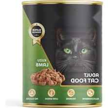 Aesco Kuzu Etli Düşük Tahıllı Yaş Kedi Maması 415 gr