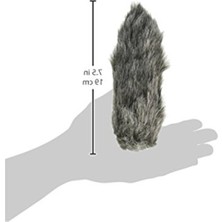 Aesco Rüzgarlık, Videomic Go Mikrofon Için Suni Tüylü Koruma