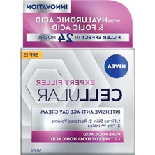 Aesco Yoğun Yaşlanma Karşıtı Yüz Kremi, 50 Ml, Hyaluronik Asit ve SPF15 Koruma