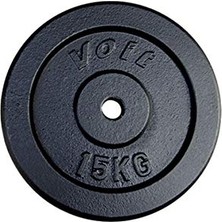 Get Store Voit T5521 PL101 15 Döküm Flanş Ağırlık Plaka Unisex, Gümüş, Tek Beden