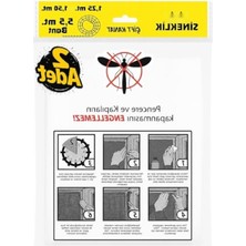 Aesco Çift Kanat Pratik Sineklik - 1,25 M x 1,5 M