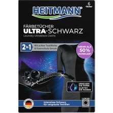 Get Store 2'si 1 Arada Boyama Bezleri Ultra Siyah | Pürüzlü Siyah Kıyafetler Için Renk Tazeleme ve Bakım | Yüksek Kaliteli Tekstil Boyasına Sahip Boya Bezleri | Çamaşır Makinesinde Kullanım Için | 6