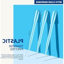 Aesco 3ml Kapasiteli Tek Kullanımlık Pastör Pipet - 100 Adet