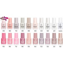 Aesco Mini Oje, Parlak Bitiş ile 6 ml Kırmızı Renk Seçeneği