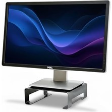 Get Store Prexua Riser Masaüstü Monitör Standı - Monitör Yükseltici (Siyah, Small)