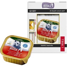 Aesco 150 gr Biftekli Küçük Irk Köpek Konservesi - Lezzetli ve Besleyici