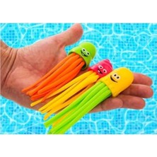 Aesco Renkli Ahtapot Su Altı Dalış Oyuncağı, 2'li Set, 13 cm