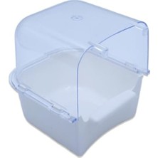 Aesco Mavi Renkli 14X13X9 cm Muhabbet Kuşu Banyosu