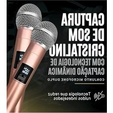 Aesco Şarj Edilebilir Mikrofon Seti ile 50 Metre Mesafe Kullanımı