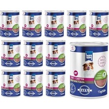 Aesco 400 gr Biftekli Yetişkin Köpek Pate, 12 Adet Paket