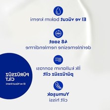 Aesco Kuru Ciltler Için Yoğun Nemlendirici El ve Vücut Kremi, Shea Yağı Içerir, 400 ml