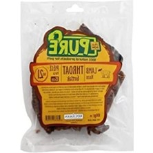 Aesco Kurutulmuş Kuzu Gırtlak Köpek Ödül Maması - 100 Gr, 15 cm