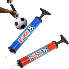 Get Store Izi 2'li Portatif Manuel Top Pompası Seti - Iğneli El Pompası, Balon ve Spor Topu Şişirici