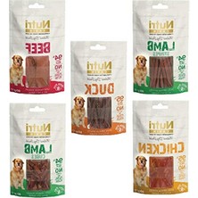 Aesco Tahılsız 5 Çeşit Köpek Ödülü, 80G x 5 Paket