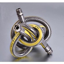 Aesco Doğalgaz Bağlantı Fleksi Hortum - Extra Korumalı, 1.25 cm