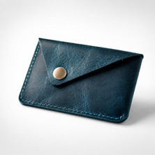 Oh Deer Leather Hakiki Deri Kartlık – Minimal Tek Çapraz Çıtçıtlı Tasarım