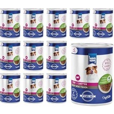 Aesco 400 G Jöleli Biftekli Yetişkin Köpek Konservesi, Paket 12 Adet