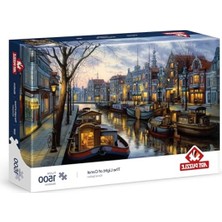 Aesco Kanal Işıkları Temalı 1500 Parçalı Eğlenceli Puzzle