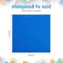Aesco 25,5 x 25,5 cm Taban Plakası, 6 Adet, Yapı Eğitici Oyuncak Seti