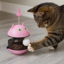 Aesco Akıllı Etkileşimli Kedi Oyuncağı - Mama Dağıtıcı Top
