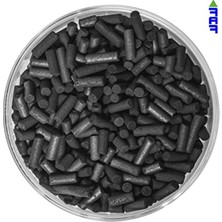 Aesco Akvaryum Için 3-4 mm Silindirik Aktif Karbon Filtre Malzemesi, 10 kg