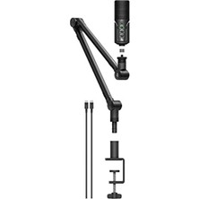 Aesco USB Mikrofon ve Stand Seti, Yayın ve Kayıt Için Uygun