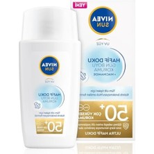 Aesco Hafif Dokulu Güneş Koruyucu Yüz Kremi, SPF50 ile Koruma 40ML