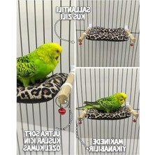 Aesco Muhabbet Kuşu Için Oyuncak Yatak, Şık ve Eğlenceli Hediye