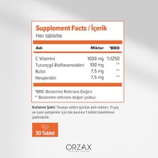 Aesco C Vitamini 1000 Mg + Bioflavonoidler 30 Tablet