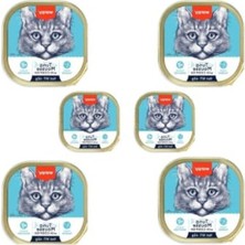 Aesco Ton ve Morina Balıklı Yaş Pate, 40 gr x 6 Adet, Yüksek Nem