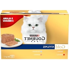 Aesco 85 gr Kıyılmış Tavuk Etli Yaş Kedi Maması, Multipack 12 Al 9 Öde