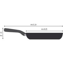 Aesco 24 cm Tava, Explore Fusion Core, Modern Tasarım ile Mutfakta Pratiklik