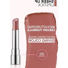 Aesco Sheer Up Yarı Transparan & Parlak Bitişli Nemlendirici Ruj