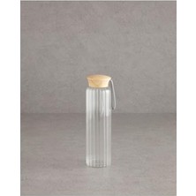 Aesco Şeffaf Cam Şişe - 550 Ml, Modern Tasarım