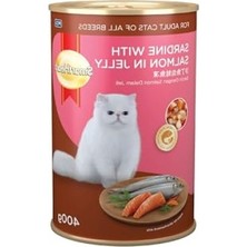 Aesco 400 gr Somonlu Sardalya Içeren Kedi Konservesi