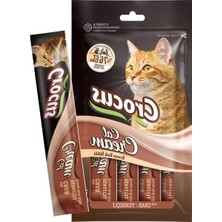 Aesco 4 x 15 gr Yengeçli Krema Kedi Ödülü, Lezzetli