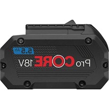 Aesco 18 Volt 5,5 Ah Li-Ion Akü, Yüksek Güç Kapasitesi