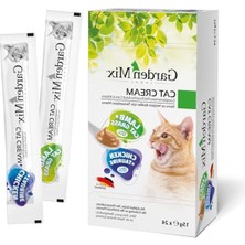 Aesco Kedi Kreması, Tavuk ve Kuzu Aromalı, 15 gr x 24 Adet