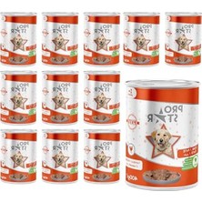 Aesco 400 G Yetişkin Köpek Tavuklu Pate, 12 Adet Kolay Servis