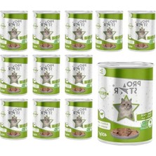 Aesco Yetişkin Kediler Için Kuzulu Konserve Pate 400 gr x 12 Adet