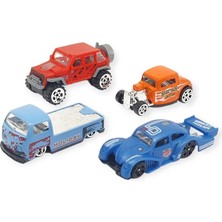 Blueb Alloy Racer 4'lü Araç Seti - 780-413 - 1 Adet