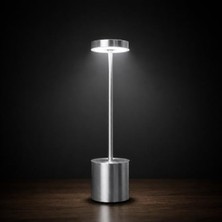 Aesco Şarjlı LED Masa Lambası, 3 Işık Sıcaklığı ve Modern Tasarım