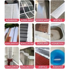 Aesco Su Geçirmez Alüminyum Folyo Bant - 5 cm x 2 Metre, Yüksek Sıcaklık Dayanımı