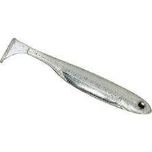 Aesco 5 Adet Purple Weenie/silver Renkli Olta, 4 Inç Uzunluk, Balıkçılık Için