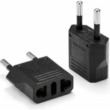 Aesco Tip C Priz Dönüştürücü Adaptör - Amerikalı Fiş Çevirici